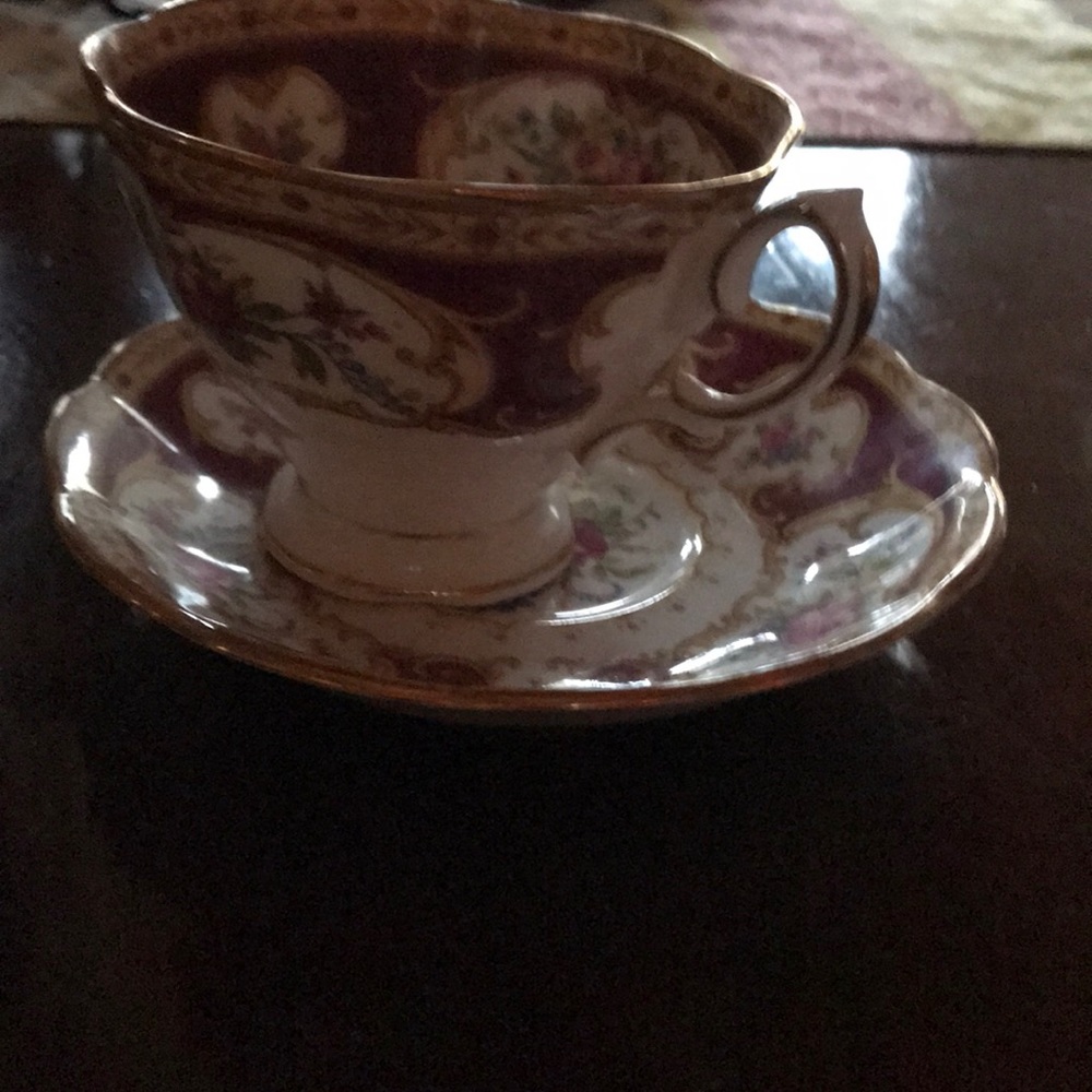 Cup and saucer